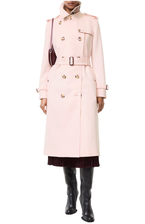 Long Cashmere Kensington Trench Coat
