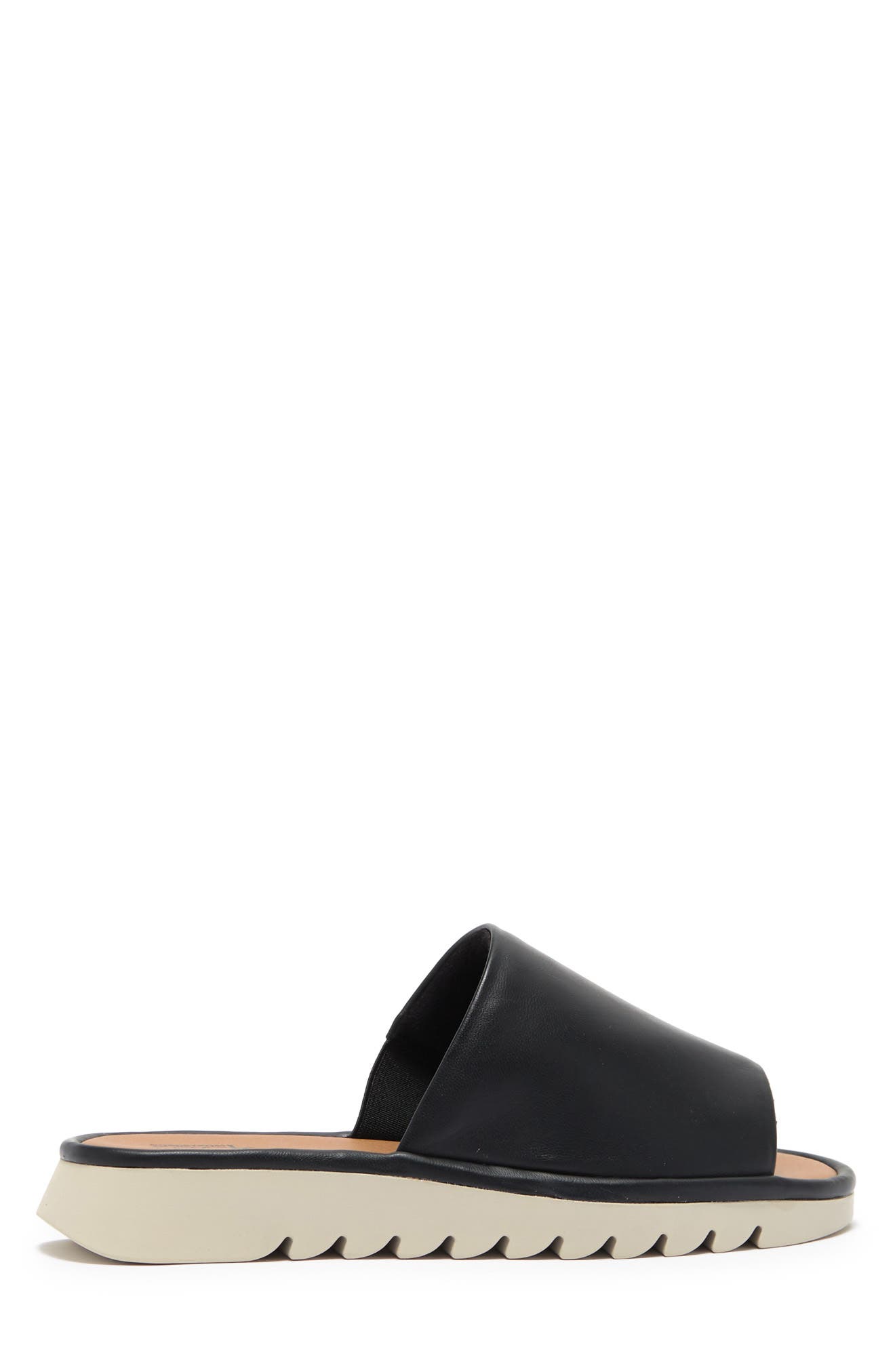 Fiona Flat Sandal, Alternate, color, BLACK