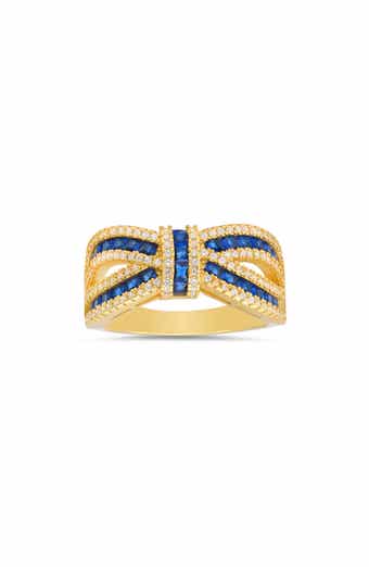 Cubic Zirconia Love Knot Ring