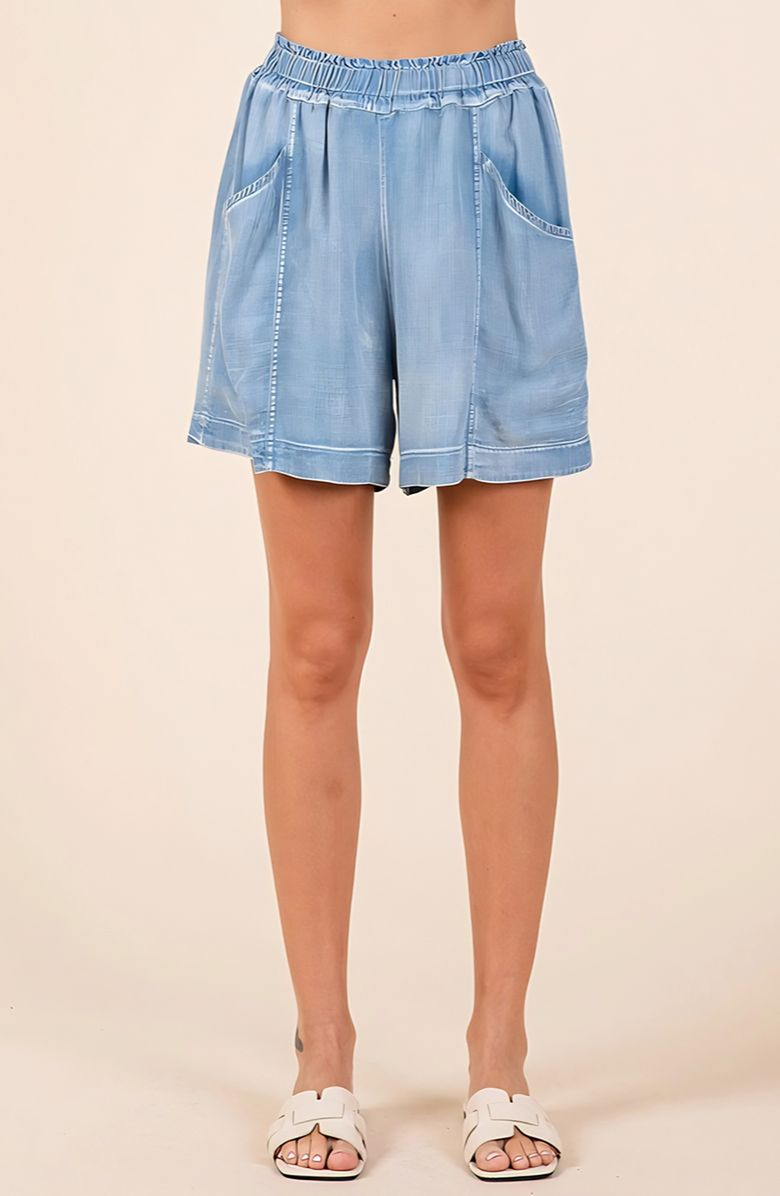 Knit and Lounge Textured Cotton Drawstring Shorts, Alternate, color,