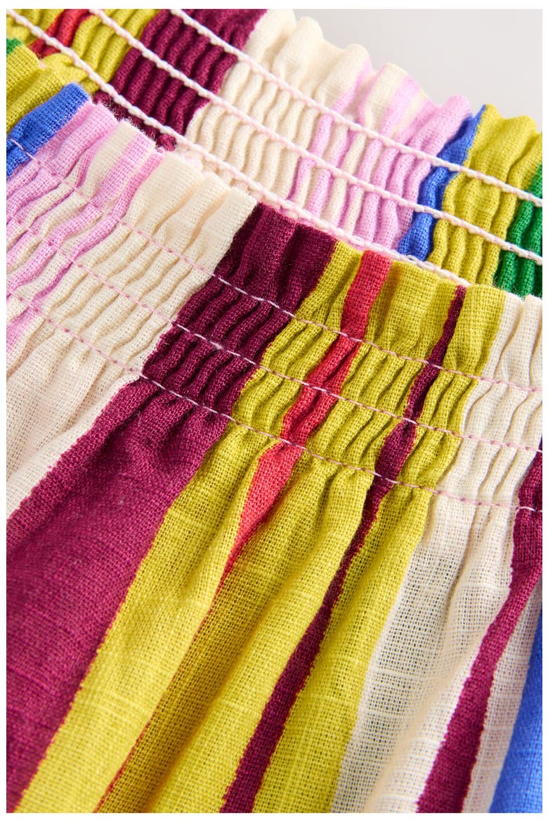 Stripe Tie Strap Maxi Sundress, Alternate, color, PINK