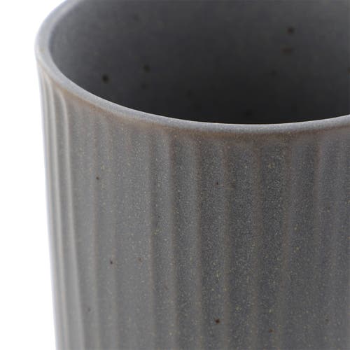 Gibson Home Evening Stroll 4 Piece 19 Ounce Stoneware Ribbed Mug Set In Multi