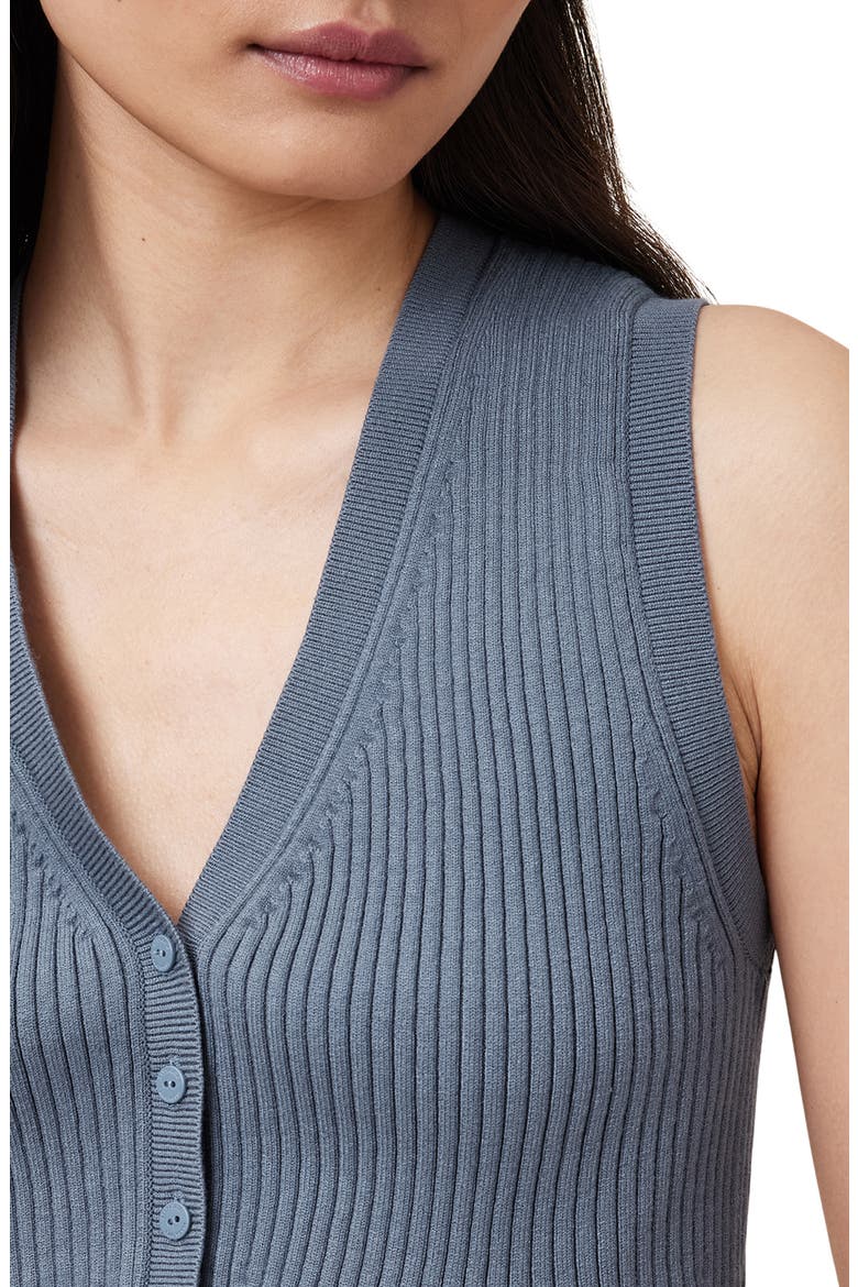 Cruz Rib Vest, Alternate, color, FLINT GREY