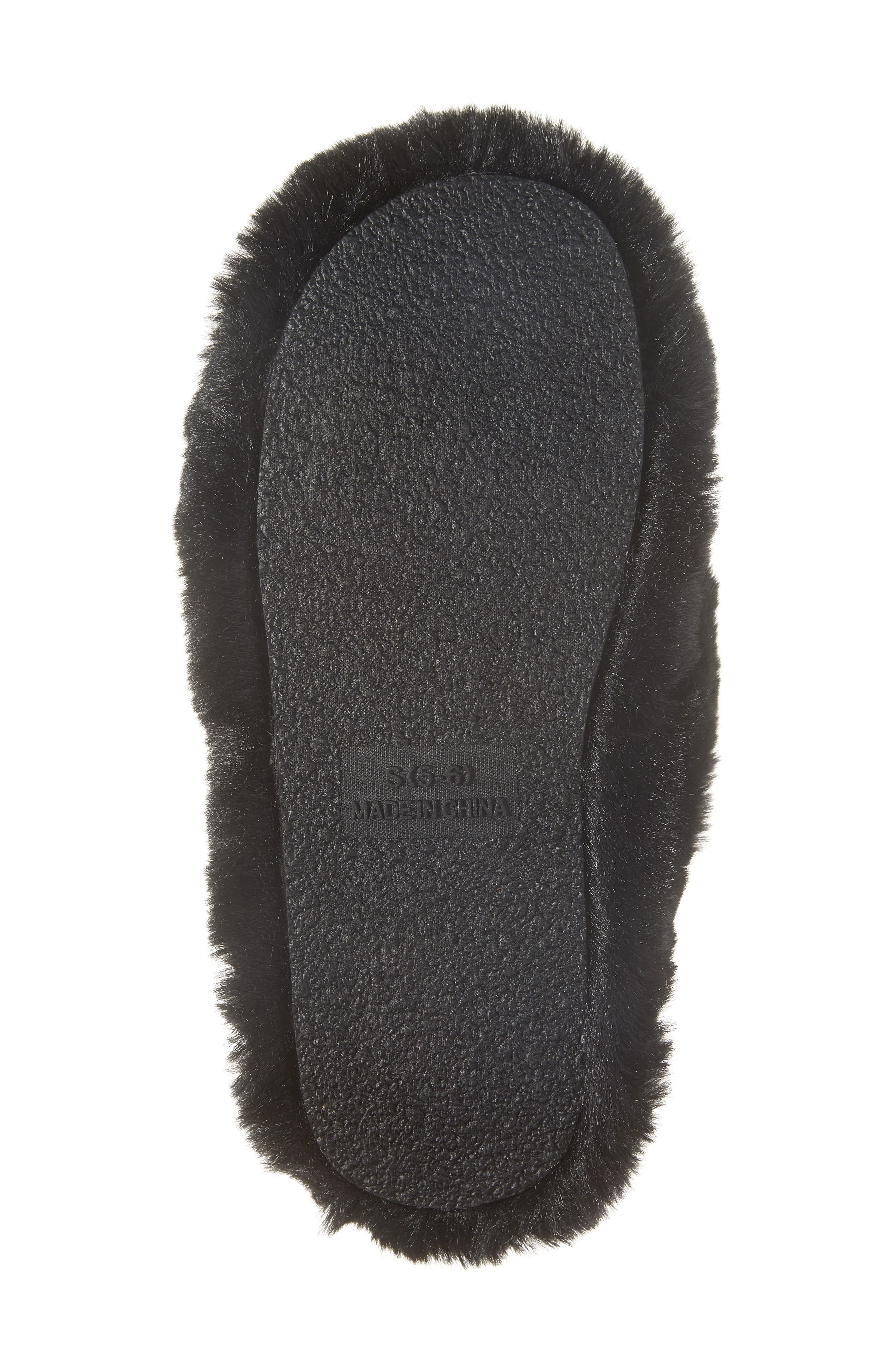 Abound Sonya Faux Fur Slipper, Alternate, color, 
