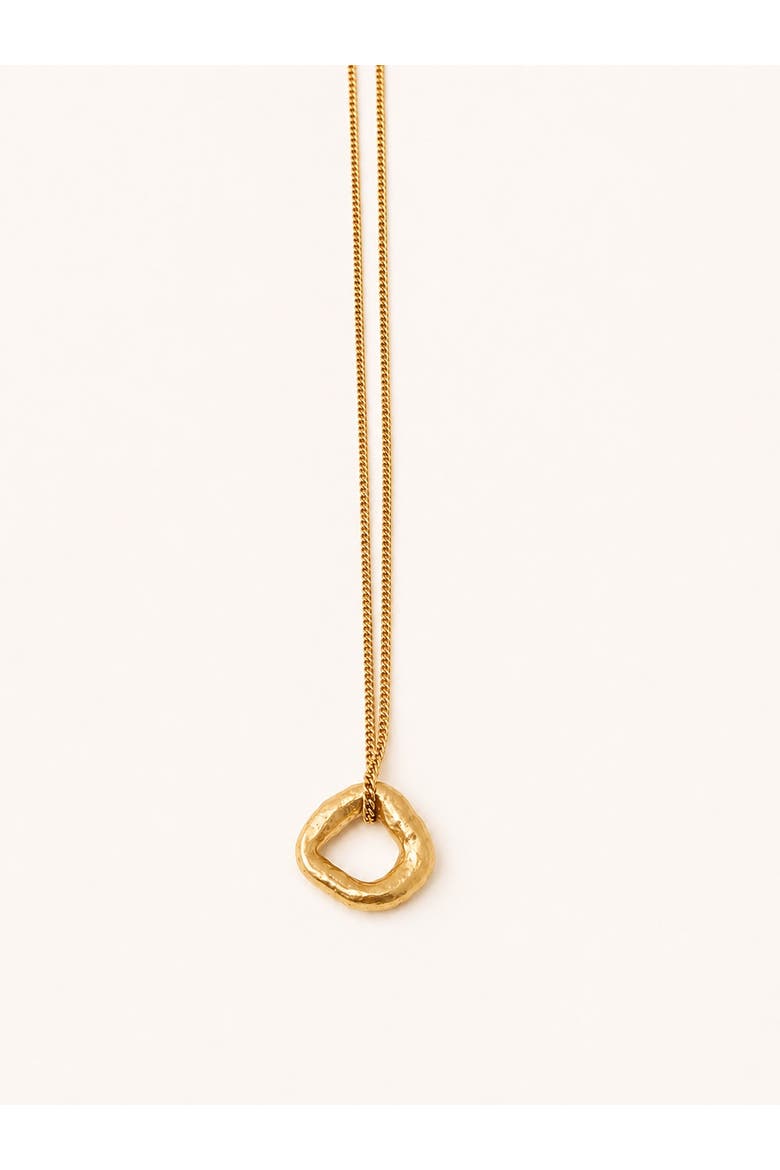 Narla Necklace, Alternate, color, Gold Plate