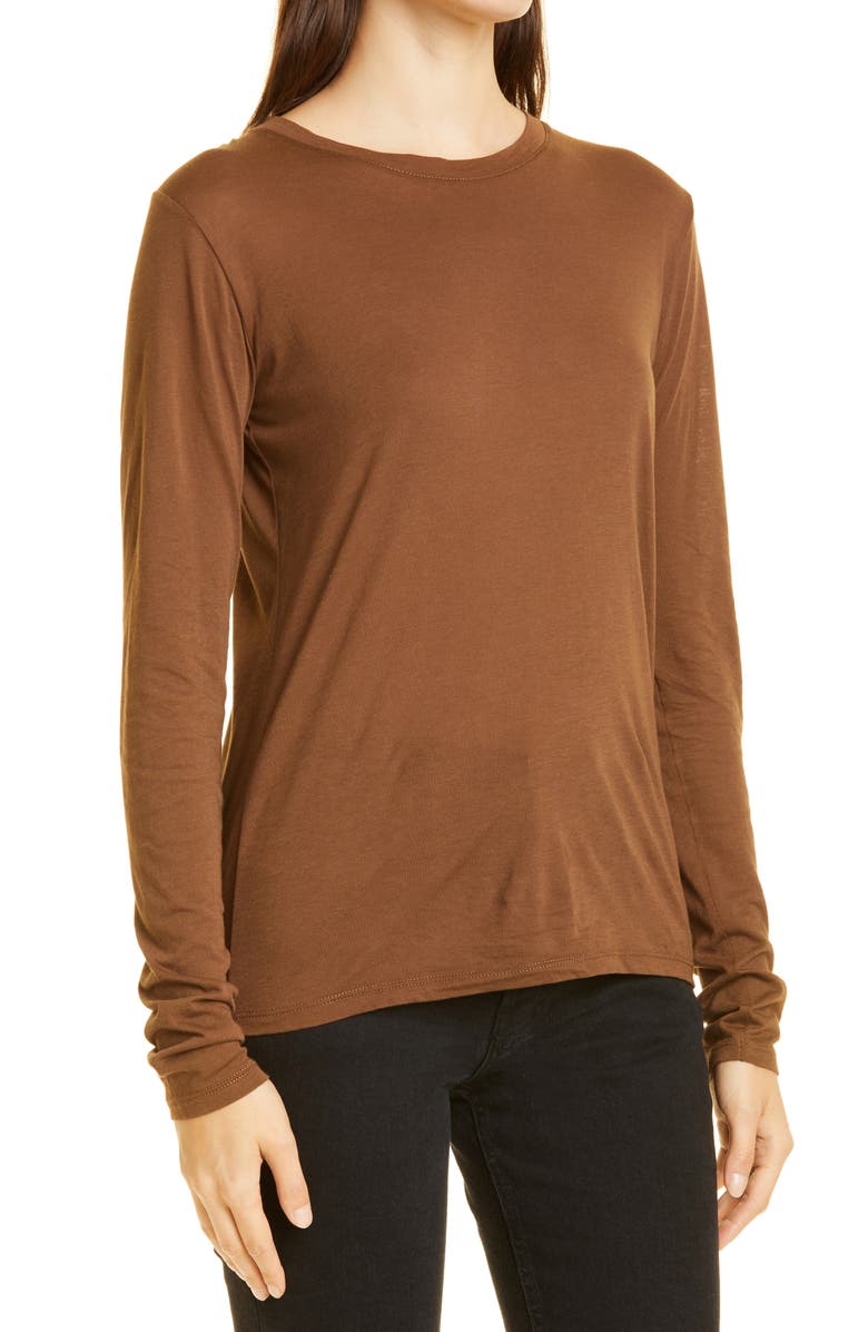 Vince Essential Long Sleeve T-Shirt, Alternate, color,