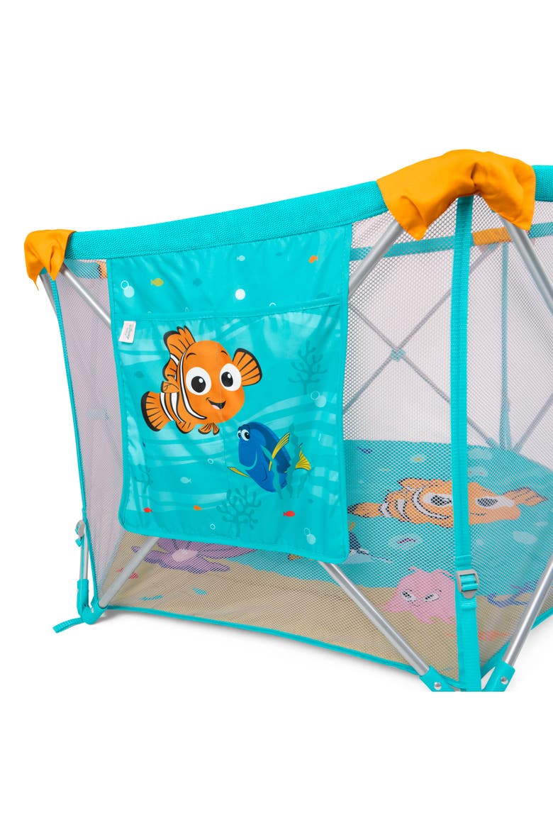 Finding Nemo Pop 'N Play Deluxe Portable Playard, Alternate, color, Aqua
