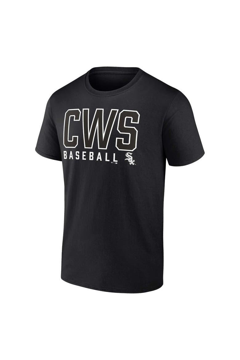 Men's Fanatics Black/White Chicago White Sox Two-Pack Combo T-Shirt Set, Alternate, color, Black