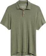 ALEX CRANE Linen Polo