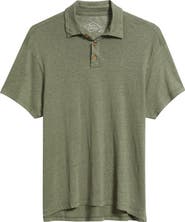 ALEX CRANE Linen Polo