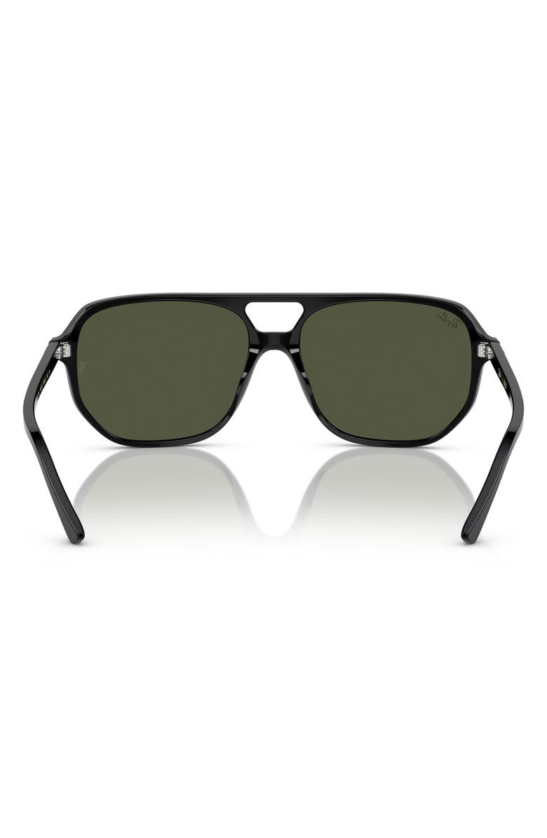 Ray-Ban Bill One 57mm Sunglasses, Alternate, color, Black
