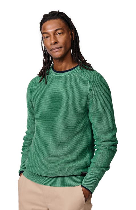 Saxilby Tuck Stitch Crew Neck Jumper