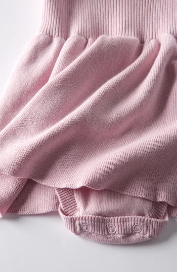 Ruffle Accent Skirted Sweater Bodysuit