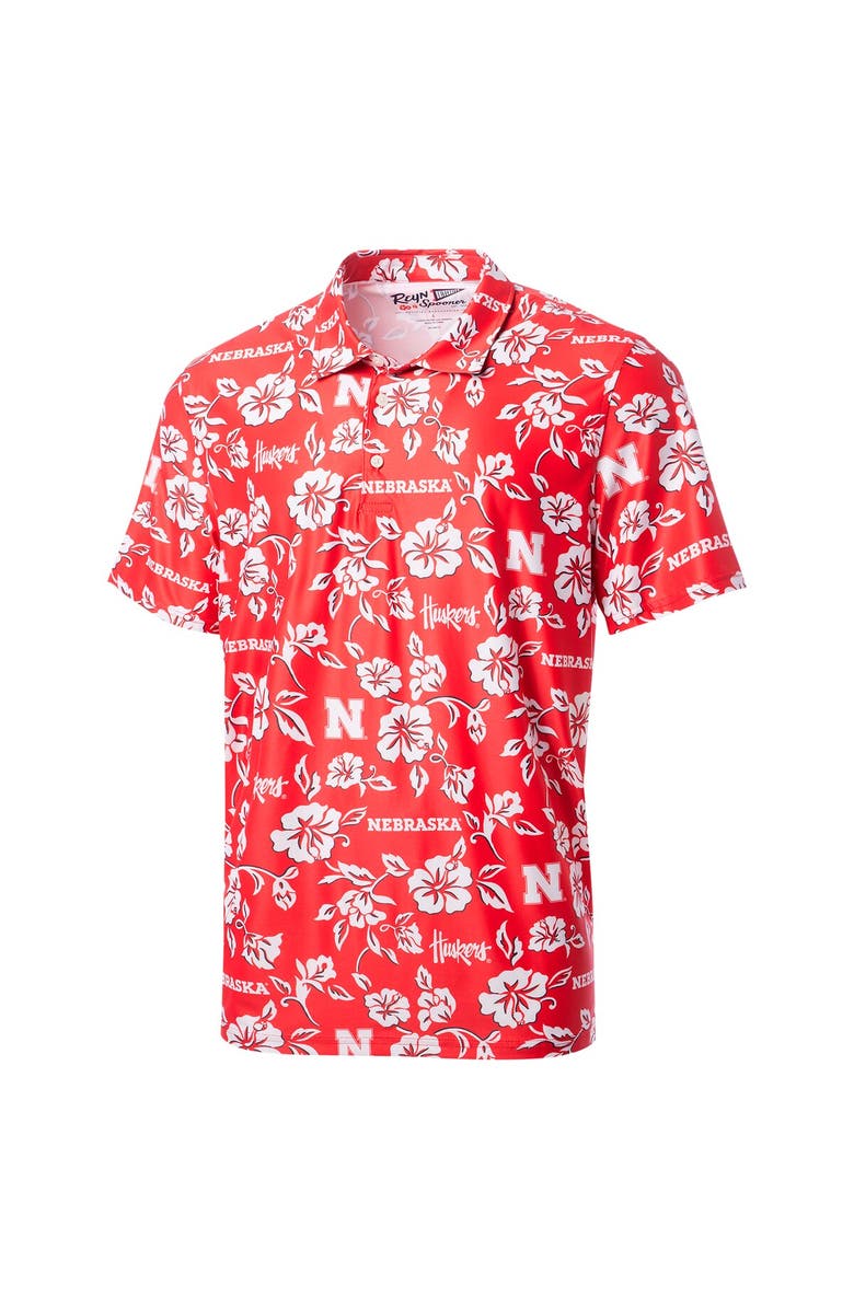 Reyn Spooner Men's Reyn Spooner Scarlet Nebraska Huskers Performance Polo, Alternate, color, Scarlet