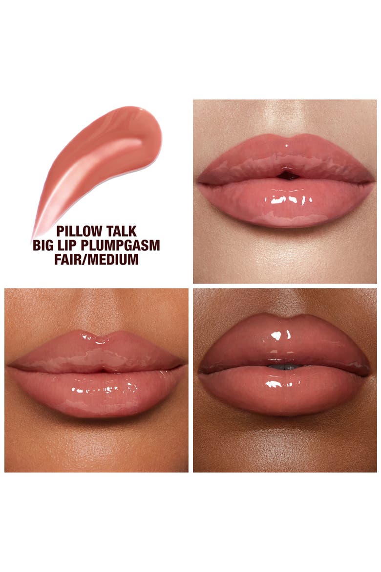 Pillow Talk Big Lip Plumpgasm Plumping Lip Gloss, Alternate, color, FAIR/ MEDIUM