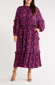 SUGARLIPS Iveny Tiered Maxi Dress