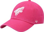 '47 Men's '47 Pink Arizona Coyotes Clean Up Adjustable Hat