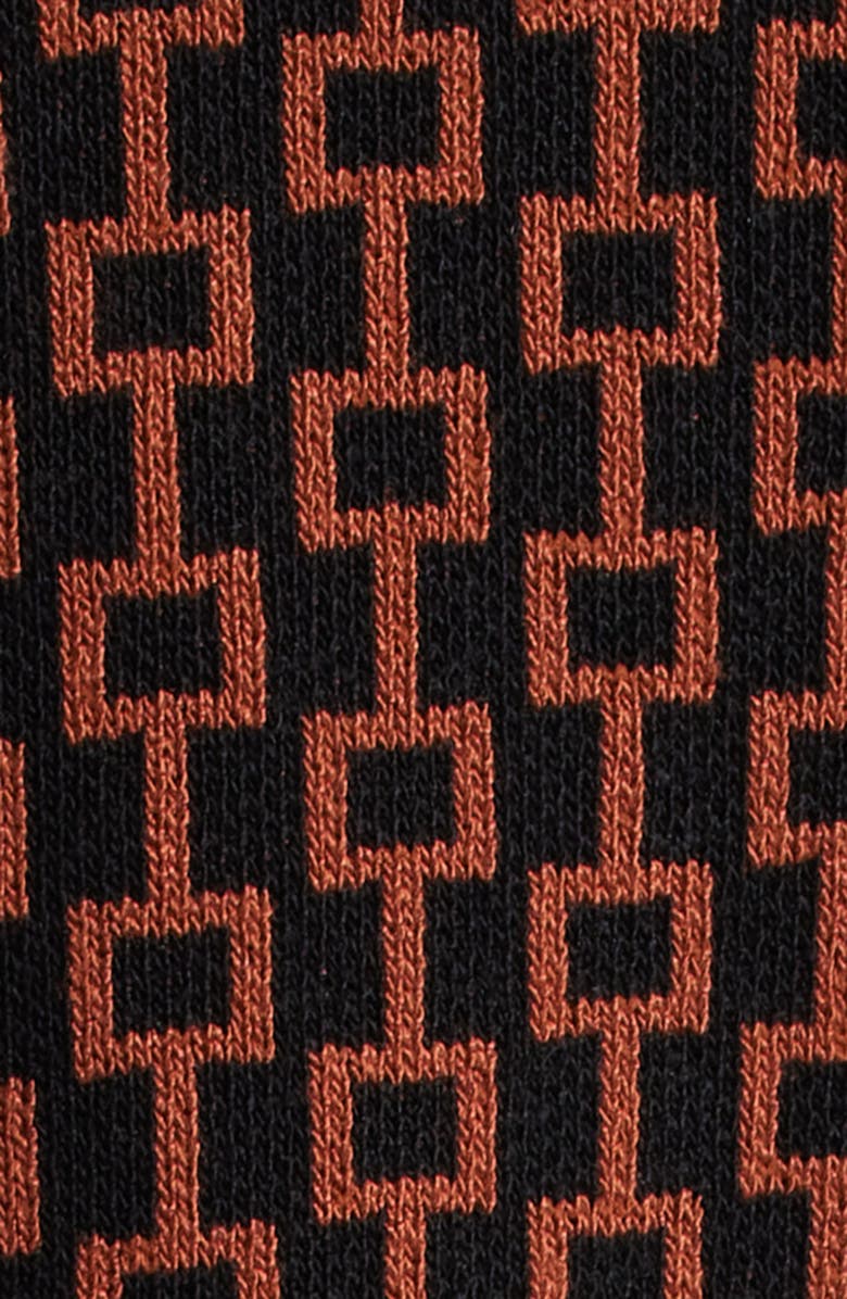 Julia Jordan Geo Print Sweater Dress, Alternate, color, Black Multi