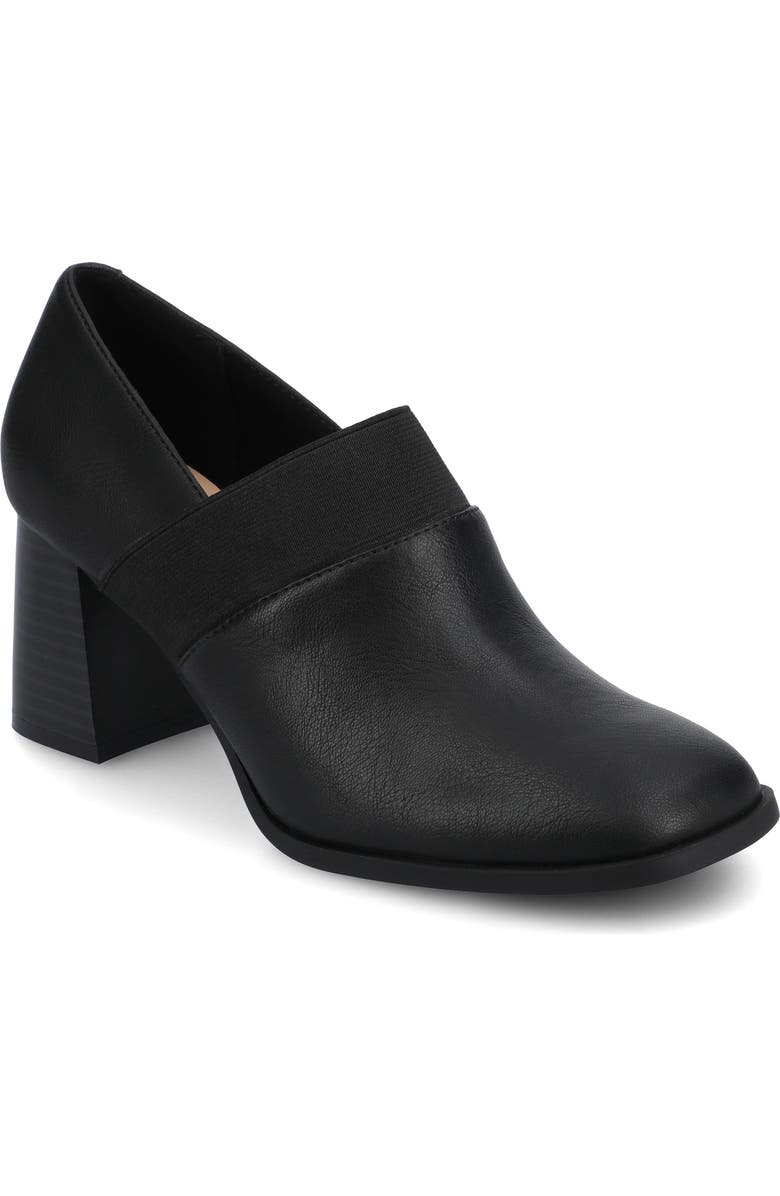 Journee Collection Maeve Pump, Main, color, Black