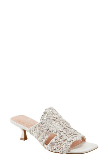 Shop Bandolino Melvana Soutache Sandal In Ivory