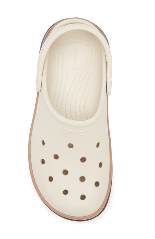 Crocs Classic Stacked Clog In Brown