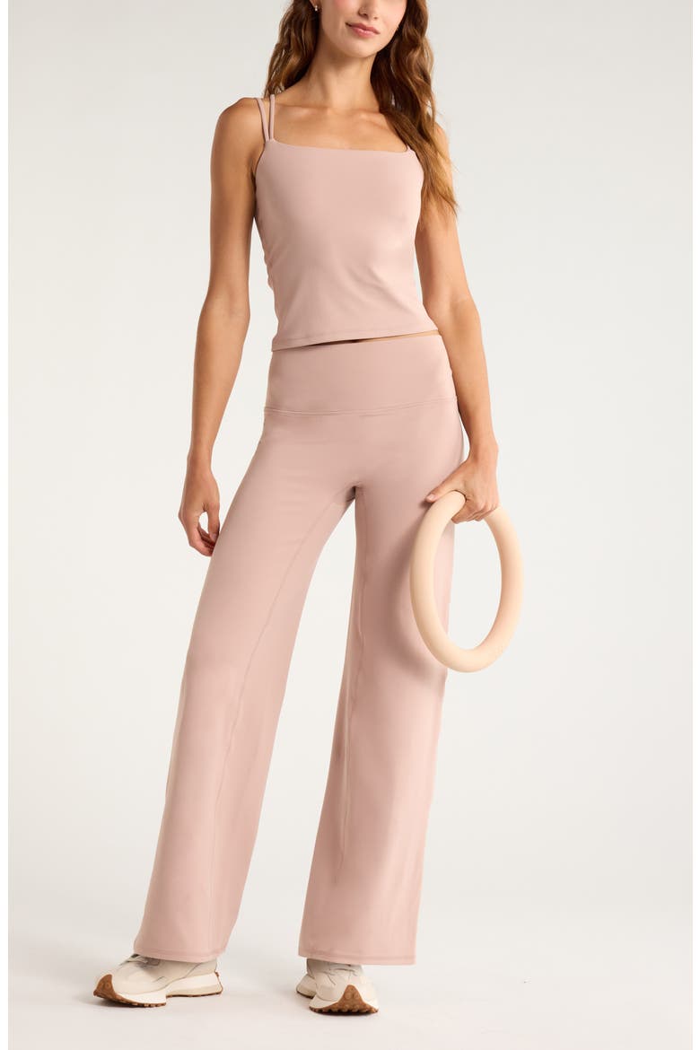 Zen Strappy Camisole, Alternate, color, PINK FAWN