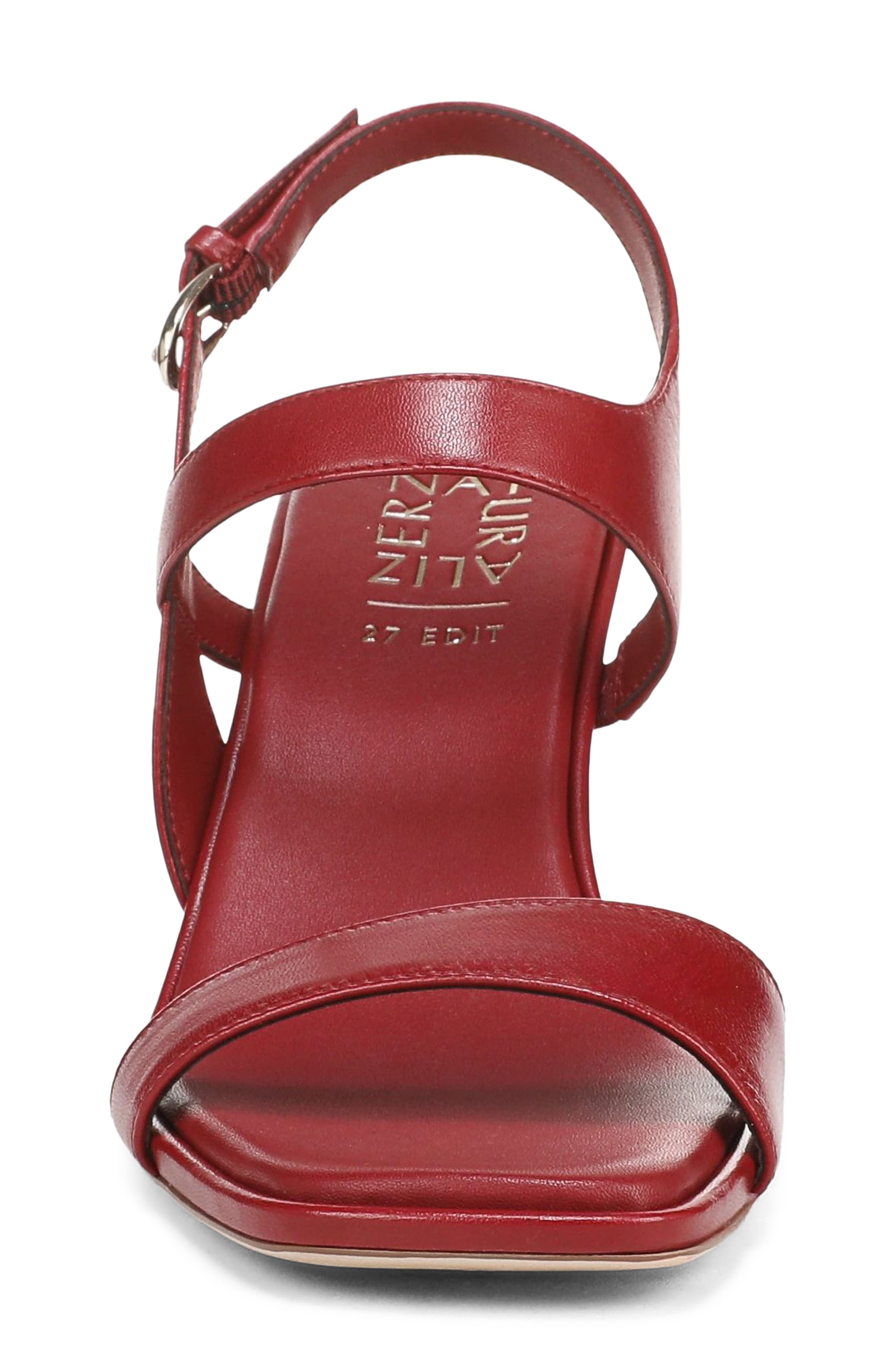 Suri Leather Sandal, Alternate, color, HEARTFLAME LEATHER