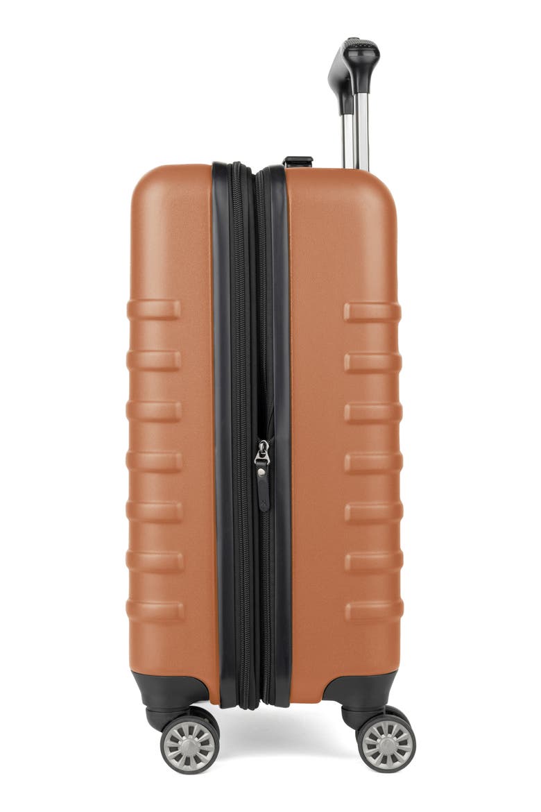 Rollmaster Lite 20 Inch Expandable Hardside Spinner, Alternate, color, SIENNA MATTE