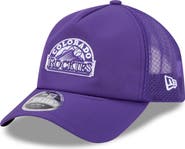 New Era Men's New Era Purple Colorado Rockies 2026 Batting Practice Alternate Apex 9FORTY Adjustable Hat