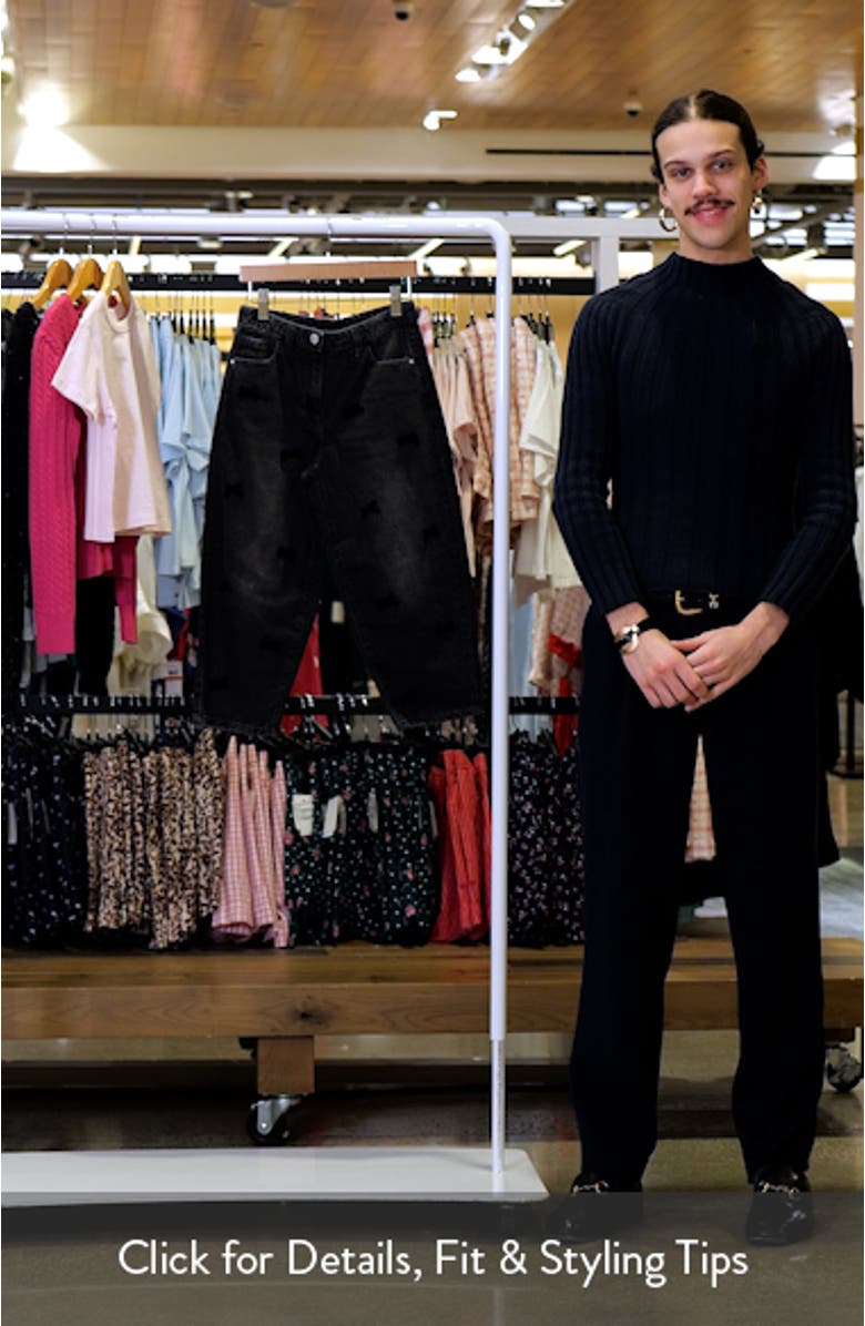 Kids' Bow Applique Jeans, sales video thumbnail