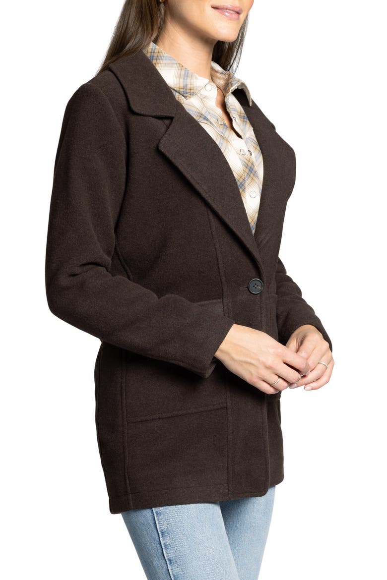 Willa Coat, Alternate, color, COFFEE BEAN