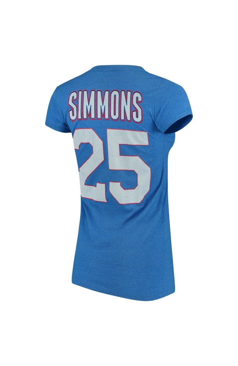 adidas Women's adidas Ben Simmons Royal Philadelphia 76ers Name & Number T-Shirt, Alternate, color,