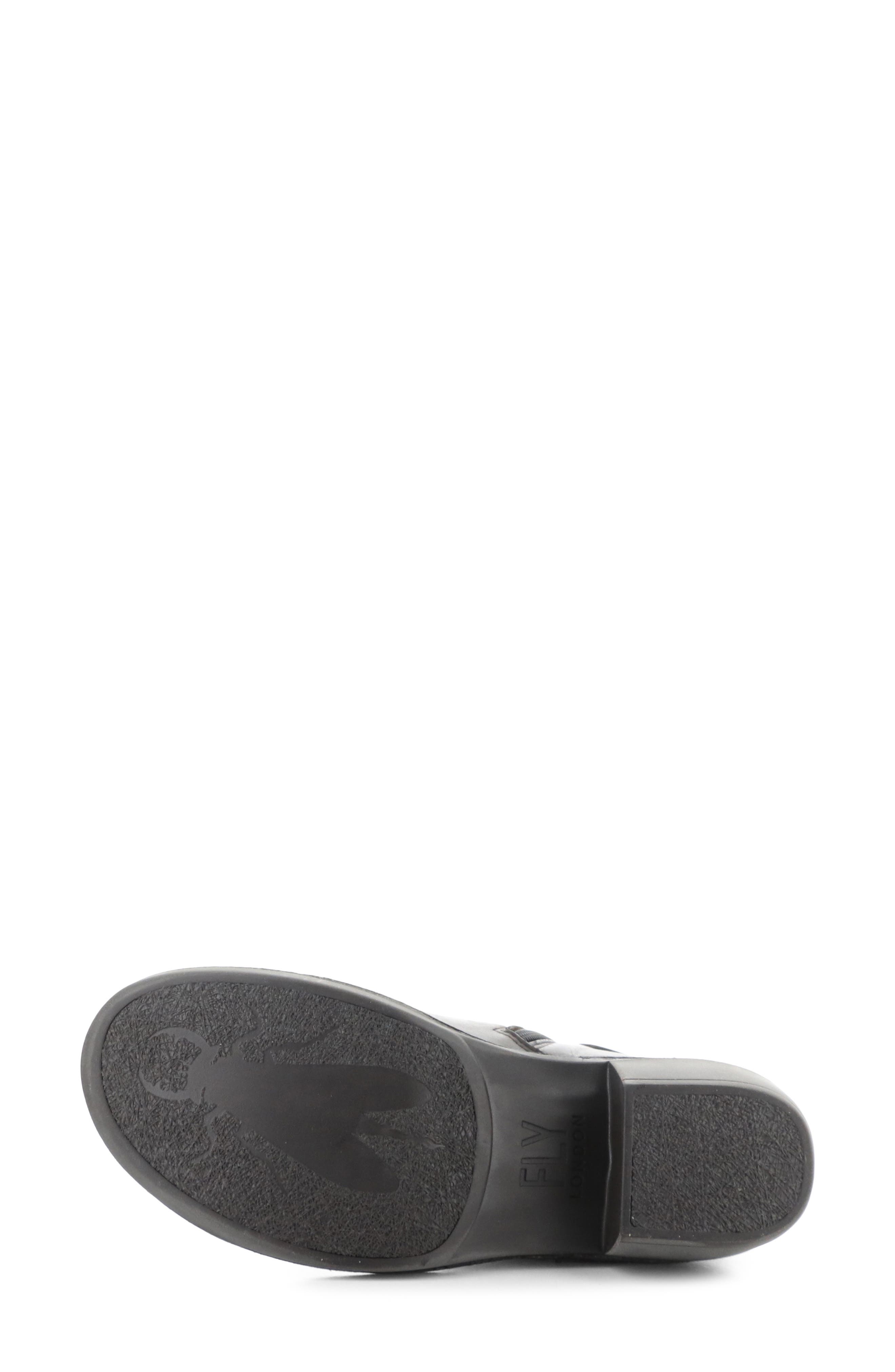 Fly London Mebi Bootie, Alternate, color, Dark Brown Rug