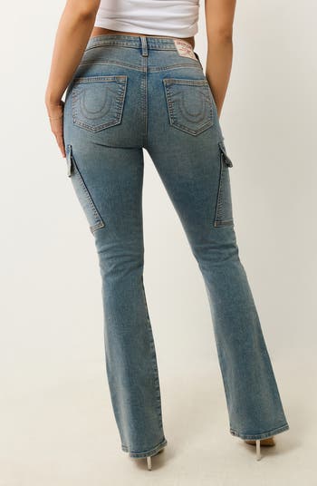 Cargo Bootcut Jeans