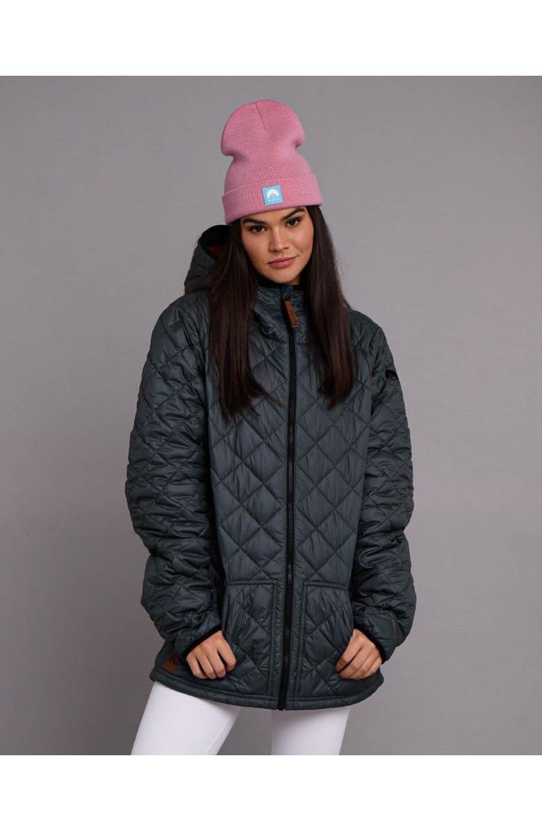 OOSC Glacier Thermolite<sup>®</sup> Insulated Jacket - Unisex, Main, color, Dark Grey