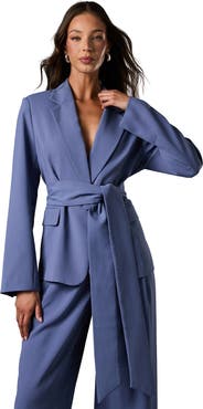 Coast Wrap Tie Front Blazer