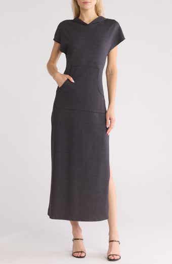 Short Sleeve Hoodie Dress