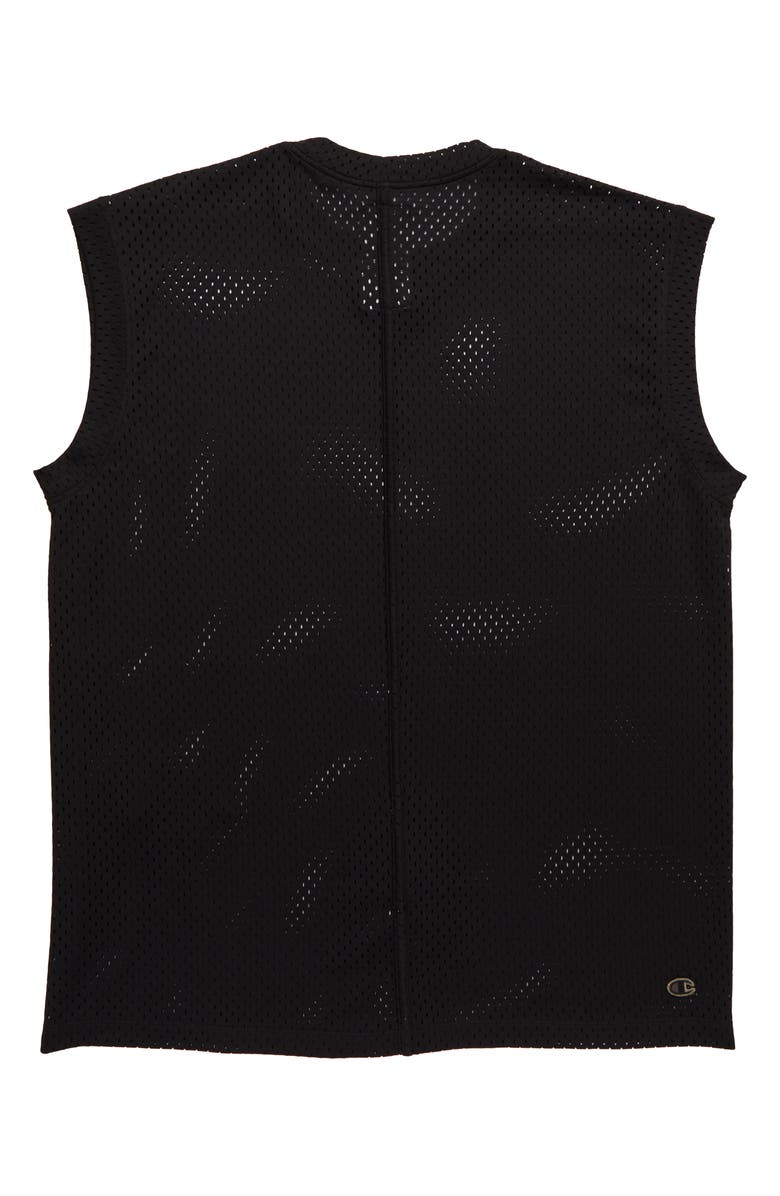 Rick Owens x Champion Sleeveless Mesh T-Shirt, Alternate, color,