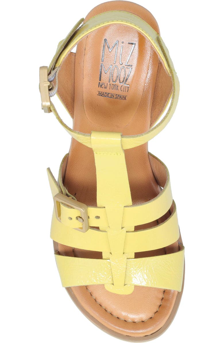 Miz Mooz Rowen Sandal, Alternate, color, Yellow