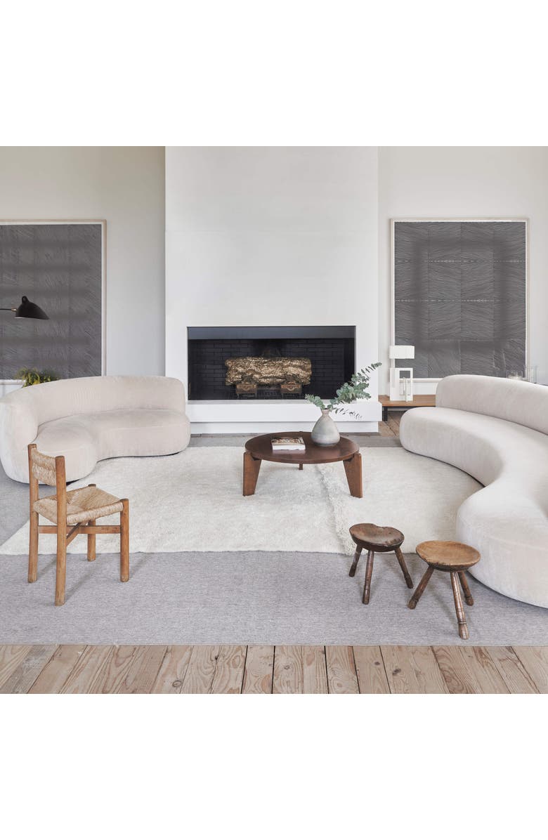 Lorena Canals Woolable rug Tundra, Alternate, color, Sheep White