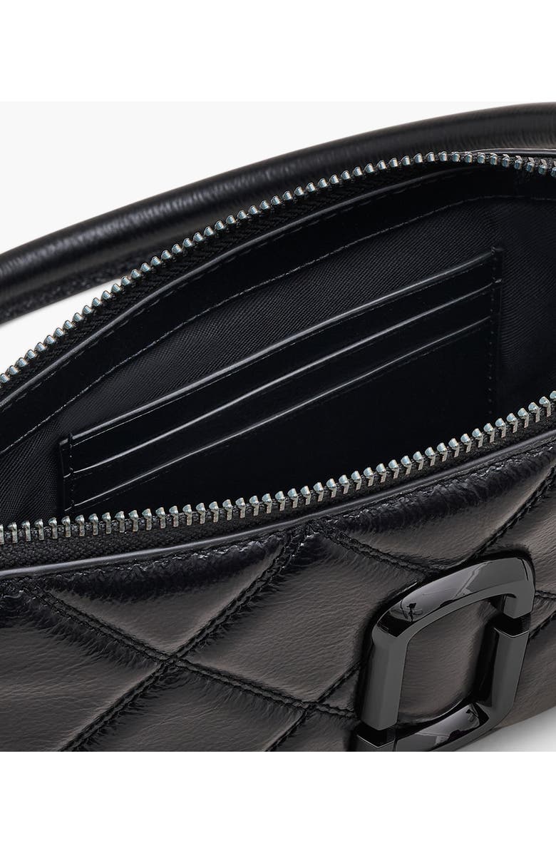 Marc Jacobs The Quilted Snapshot Pochette Bag, Alternate, color, Black