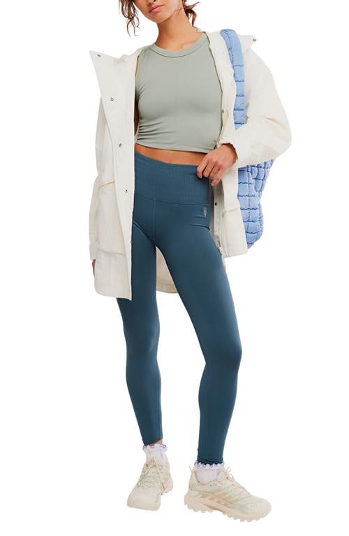 Free People Fp Movement Good Karma Leggings In Animal Print