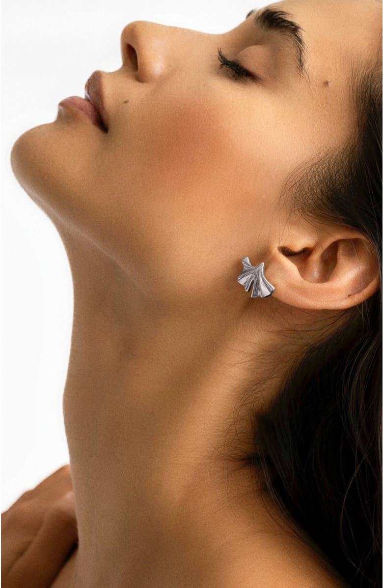 SEREIA OFFICIAL Sophia Earrings, Alternate, color, White Gold