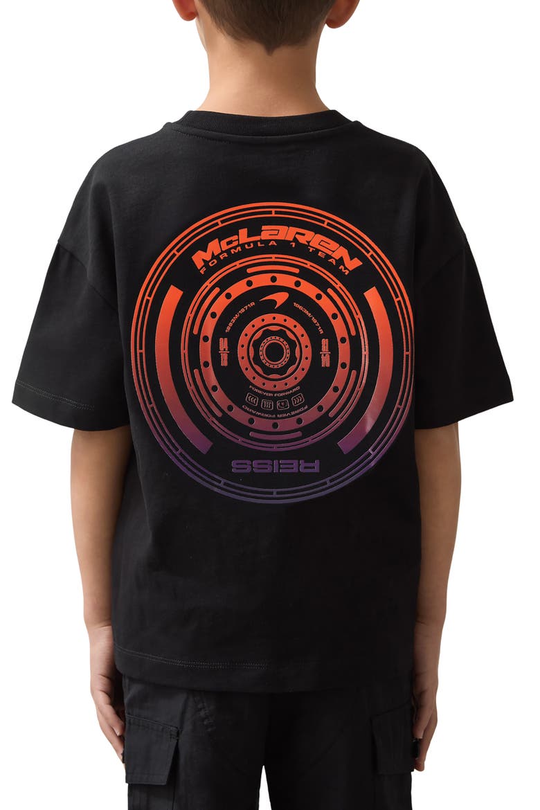 Kids' District Jr. Cotton Graphic T-Shirt, Alternate, color, BLACK