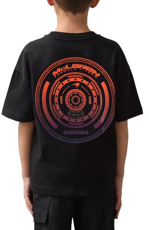 Reiss Kids' District Jr. Cotton Graphic T-shirt