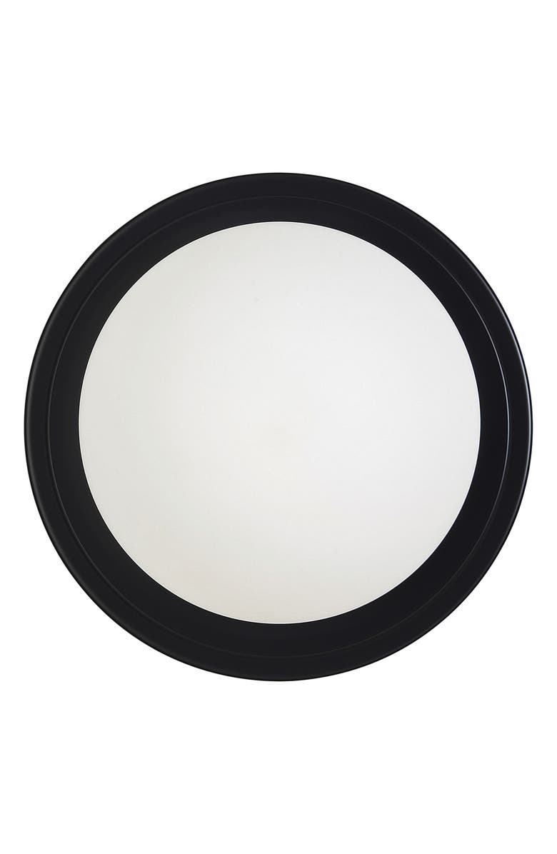Renwil Round Wall Sconces, Alternate, color, Sybil Matte Black