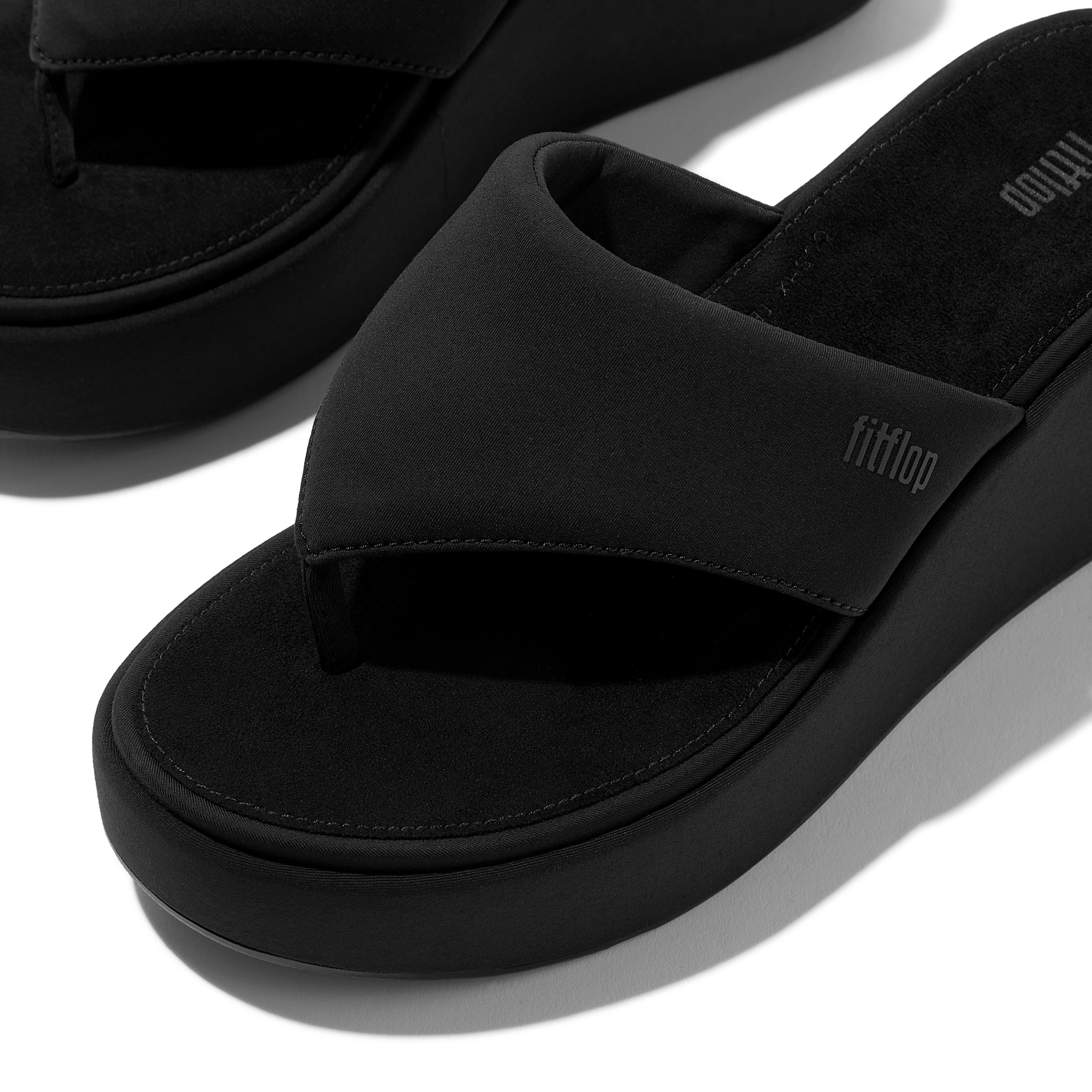 FitFlop Platfforms Wedge Toe Post, Alternate, color, 