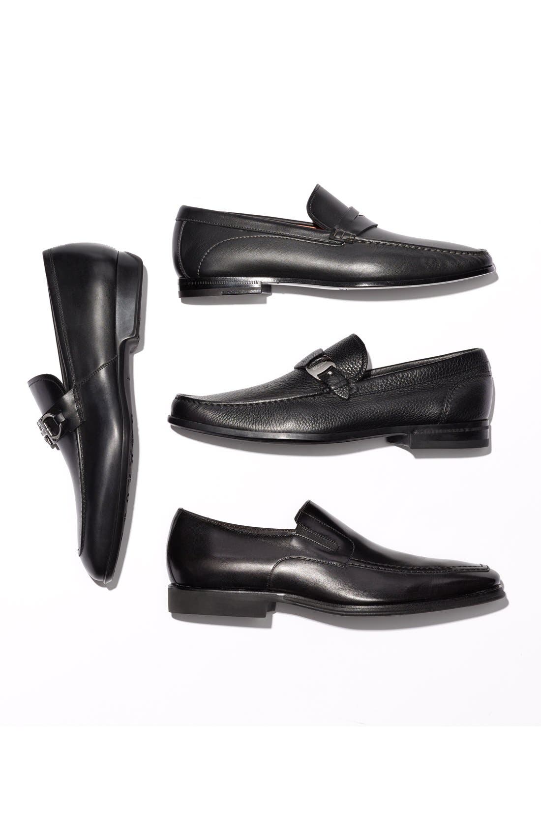 Santoni 'Austin' Penny Loafer, Alternate, color, 