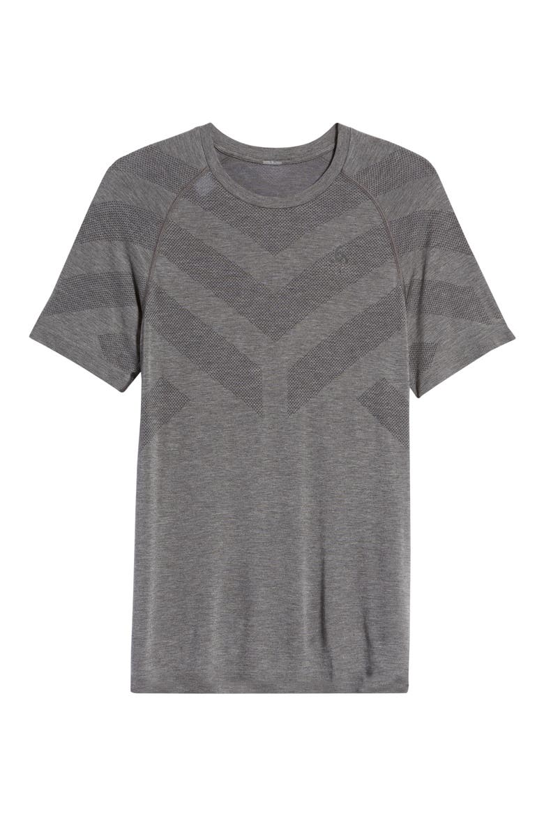 Men's Natural + Kinship Light Base Layer T-Shirt, Alternate, color, GRAY MELANGE