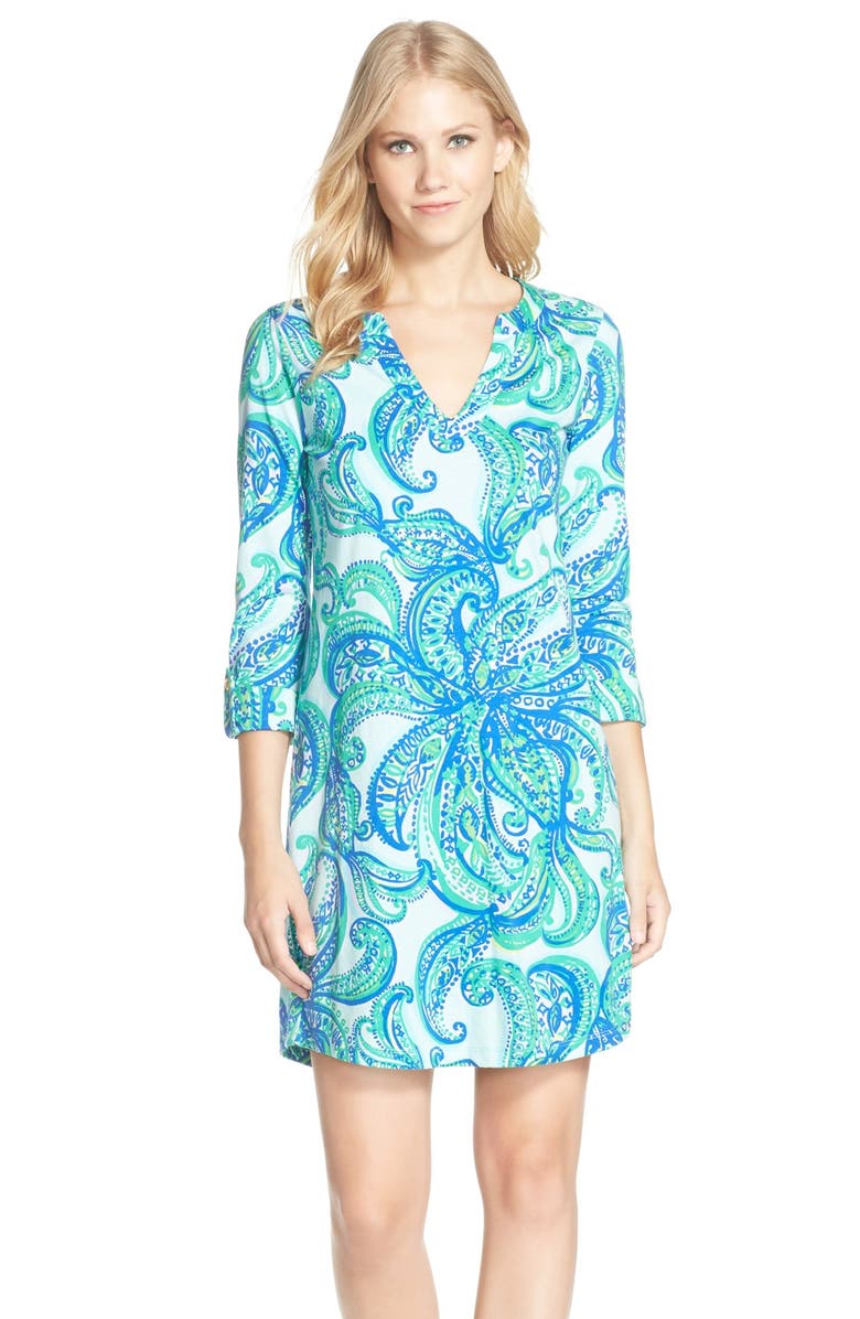 Lilly Pulitzer<sup>®</sup> 'Rossmore' Print Pima Cotton Tunic Dress, Main, color,